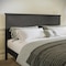 Flash Furniture Fiona Dark Gray King Size Solid Wood Platform Bed Frame w/Headboard, Footboard, and Slatted Bottom MG-0900-29-KB-DKGRY-GG - alternate 2